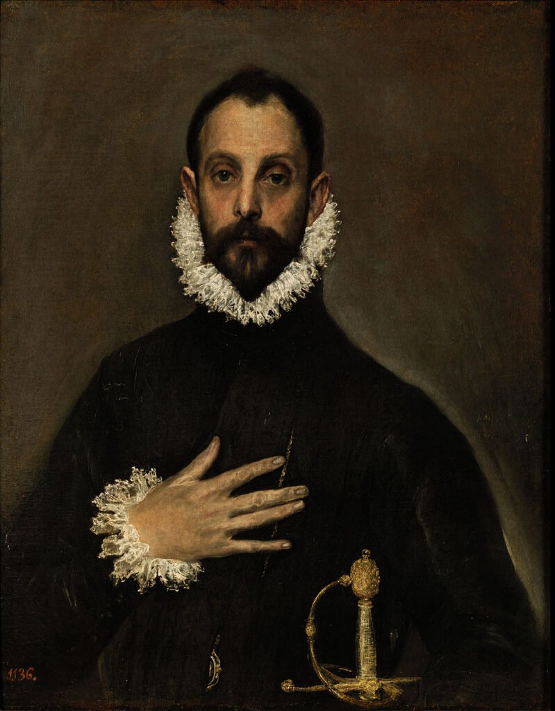 El Caballero de la Mano en el Pecho, de El Greco